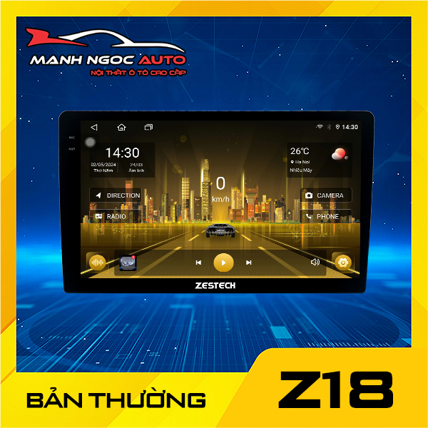 Màn Hình Ô Tô Android Z18 Bản Thường Màn Hình Ô Tô Android Z18 Bản Thường