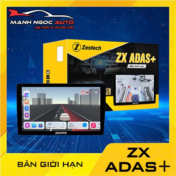 Màn Hình Ô Tô Android ZX ADAS+ Bản Giới Hạn Màn Hình Ô Tô Android ZX ADAS+ Bản Giới Hạn