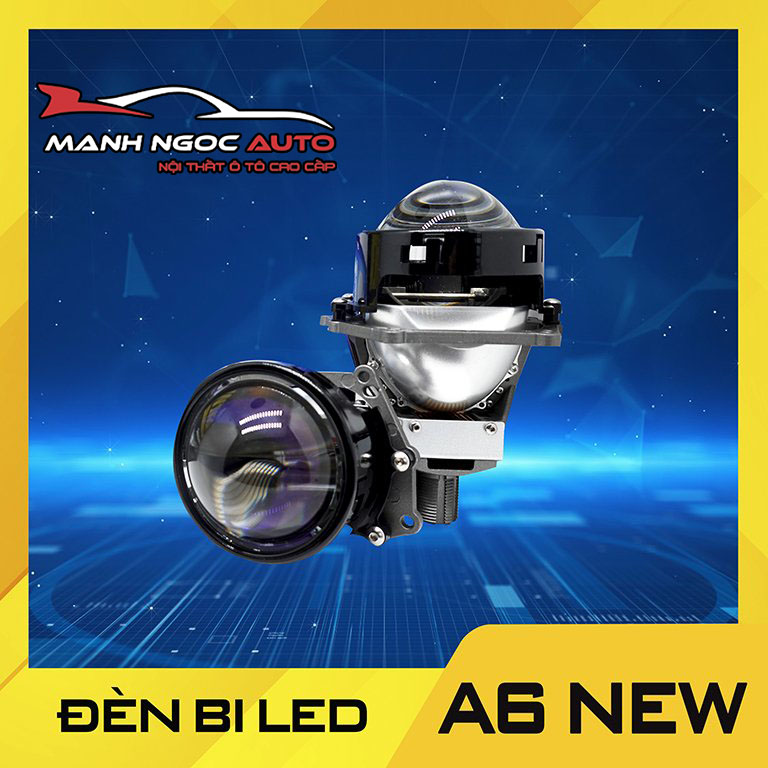 Đèn Bi Led Ô Tô Zestech A6 New Đèn Bi Led Ô Tô Zestech A6 New