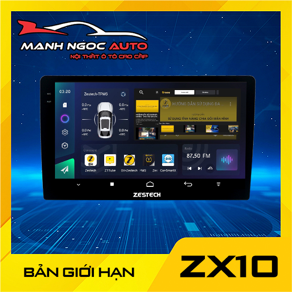 Màn hình ô tô android ZX10 bản giới hạn Màn hình ô tô android ZX10 bản giới hạn