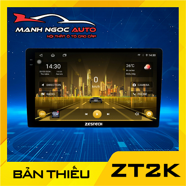 Màn hình ô tô android Màn hình ZT 2K Bản Thiếu Màn hình ô tô android Màn hình ZT 2K Bản Thiếu
