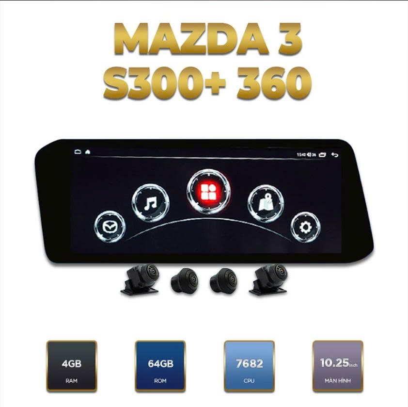 MAN HINH MAZDA 3